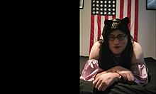 วิดีโอโฮมเมดของเชียร์ลีดเดอร์แสดงท่าทางที่มีชื่อเสียงของเธอ