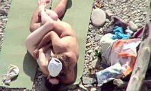 סרטון מציצנות מדהים מוקלט בחוף נודיסטים