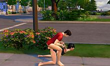 Najstnica Sims 4 dekle postane poredno s kondomom