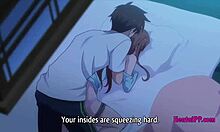Seks pagi saudara tiri dan saudara perempuan di anime hentai