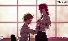 Intohimoinen opettaja ja innokas opiskelija osallistuvat kuumaan kohtaamiseen - suodattamaton anime-hentai