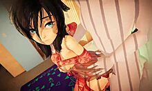 Uncensored 3D Hentai Game: De verjaardag verrassing van het schattigste meisje