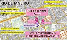 Peta seks Rio de Janeiro dengan adegan remaja dan pelacur