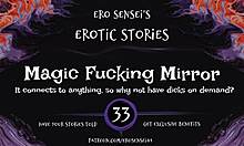Femdom masturbace s kouzelným zrcadlem a erotickým zvukem pro ženy