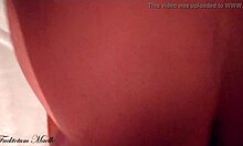 Intensiv sex med ett sexigt amatörpar i hemgjord video